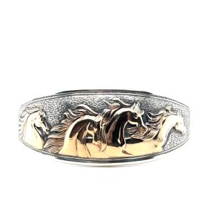 SS& 14KYG Kabana Horse Cuff